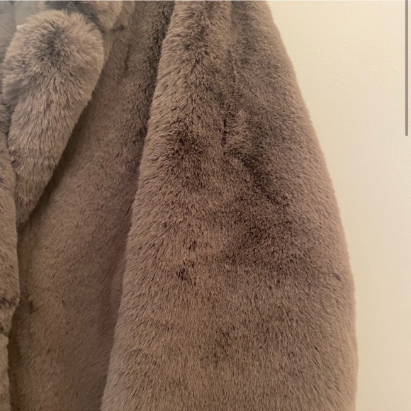 H&M Faux Fur Teddy Coat - Picture 3 of 5